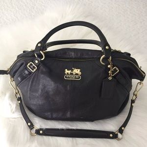 Black coach purse